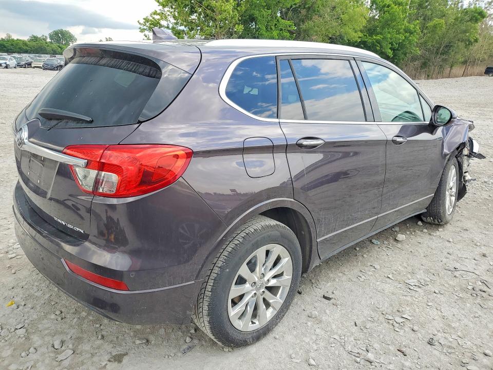 2018 Buick Envision VIN LRBFX1SA9JD008320 COPART salvage auction — FRONT END, Il - Salvage Certificate, sold $2,000 on 2026-07-15 (photo 3)