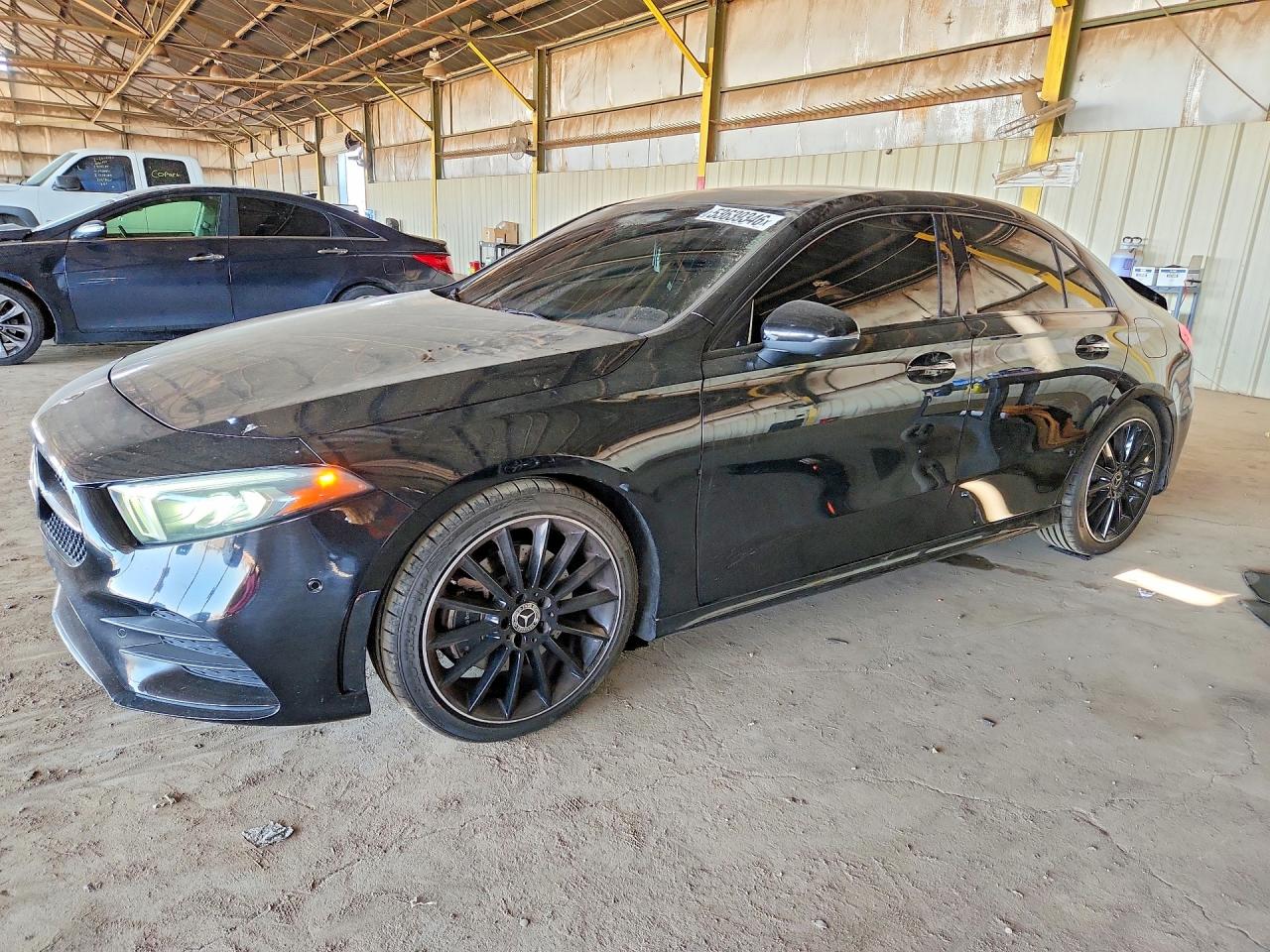 2019 Mercedes-Benz A-Class VIN WDD3G4EB0KW027179 — COPART salvage auction photo