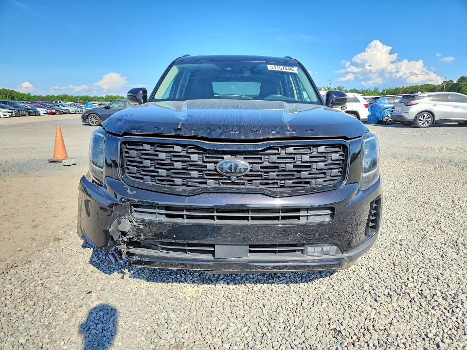2021 Kia Telluride VIN 5XYP5DHC8MG096224 COPART salvage auction — FRONT END, NC - SALVAGE CERTIFICATE OF TITLE, sold $7,800 on 2026-07-13 (photo 5)
