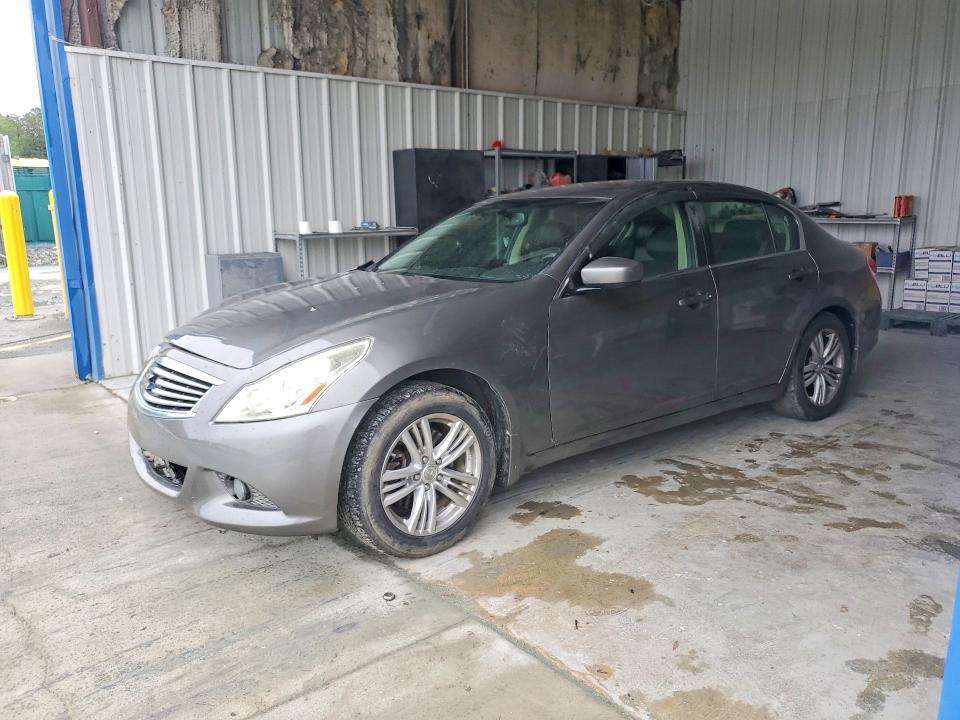 2011 Infiniti G VIN JN1DV6AR7BM653068 COPART salvage auction — FRONT END, Nc - Salvage Certificate Of Title, sold $400 on 2026-07-15 (photo 1)