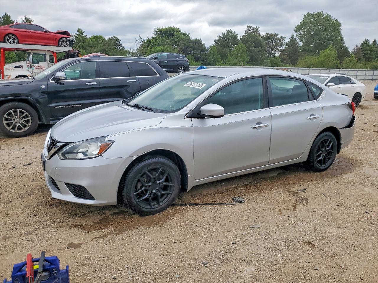 2017 Nissan Sentra VIN 3N1AB7AP4HY257850 COPART salvage auction — Rear End, IL - SALVAGE CERTIFICATE, sold $2,100 on 2026-06-30 (photo 1)