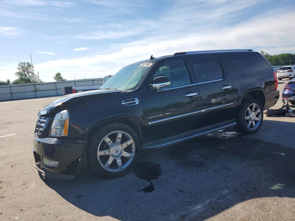 2011 Cadillac Escalade VIN 1GYS4HEF5BR348961 COPART salvage auction — FRONT END, Nc - Salvage Certificate Of Title, sold $1,150 on 2026-07-23 (photo 1)