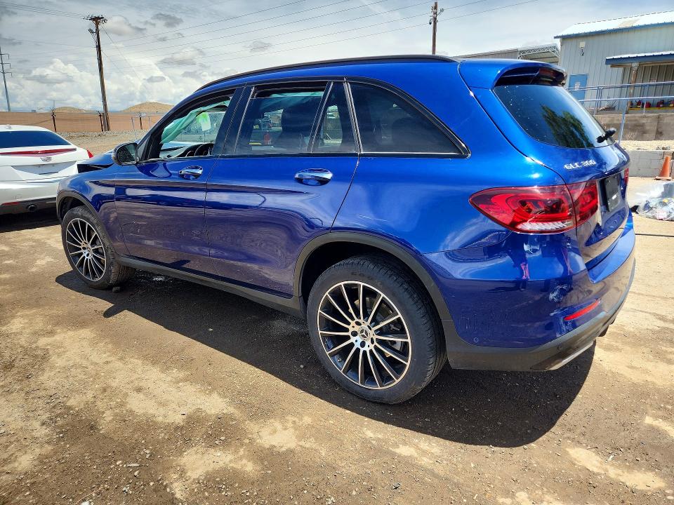 2020 Mercedes-benz Glc VIN WDC0G8EBXLF709597 COPART salvage auction — FRONT END, Nm - Cert Of Title-Salvage, sold $3,750 on 2026-07-30 (photo 2)