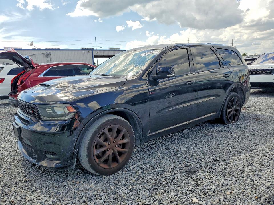 2018 Dodge Durango VIN 1C4SDHCT9JC261662 COPART salvage auction — MINOR DENT/SCRATCHES, Fl - Cert Of Title-Rebuilt, sold $7,400 on 2026-07-24 (photo 1)