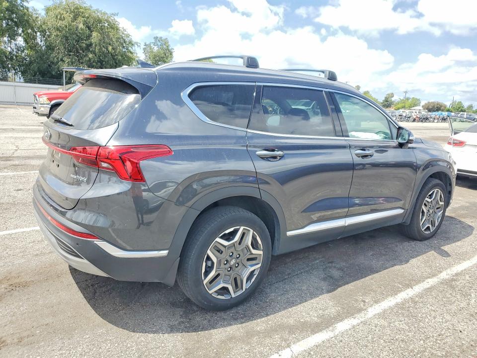 2023 Hyundai Santa fe VIN 5NMS3DA19PH013354 COPART salvage auction — FRONT END, Ca - Salvage Certificate, sold $11,900 on 2026-07-02 (photo 3)