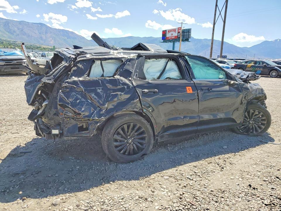 2024 Hyundai Palisade VIN KM8R7DGE3RU764065 COPART salvage auction — ROLLOVER, Ut - Salvage Certificate, sold $725 on 2026-07-20 (photo 3)