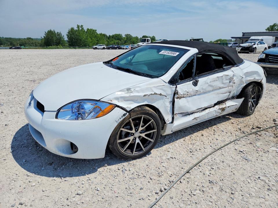 2012 Mitsubishi ECLIPSE VIN 4A37L2EF4CE001848 COPART salvage auction — SIDE, Mi - Certificate Of Title, sold $500 on 2026-07-09 (photo 1)