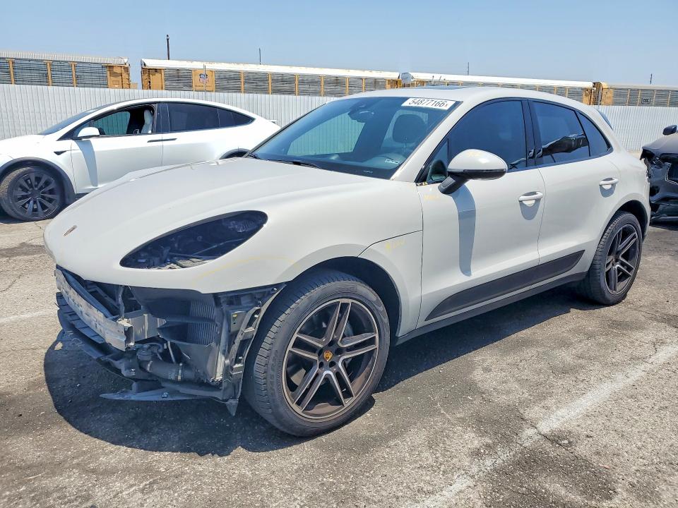 2020 Porsche Macan VIN WP1AB2A54LLB34287 COPART salvage auction — FRONT END, Ca - Salvage Certificate, sold $14,500 on 2026-07-10 (photo 1)