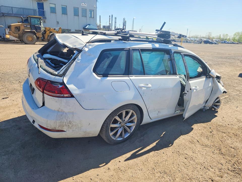 2019 Volkswagen Golf sportwagen VIN 3VWY57AU9KM517289 COPART salvage auction — ALL OVER, Qc - Gravement Accidente, sold $275 on 2026-07-07 (photo 3)