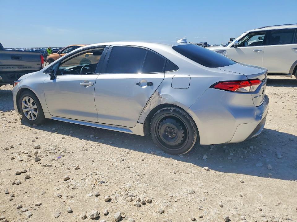 2022 Toyota Corolla VIN 5YFEPMAEXNP274113 COPART salvage auction — SIDE, Tx - Salvage Vehicle Title, sold $150 on 2026-07-09 (photo 2)