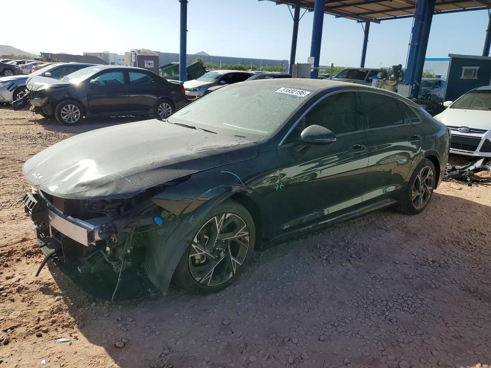 2025 Kia K5 VIN KNAG64J76S5306378 COPART salvage auction — FRONT END, Id - Salvage Certificate Of Title, sold $3,250 on 2026-07-28 (photo 1)