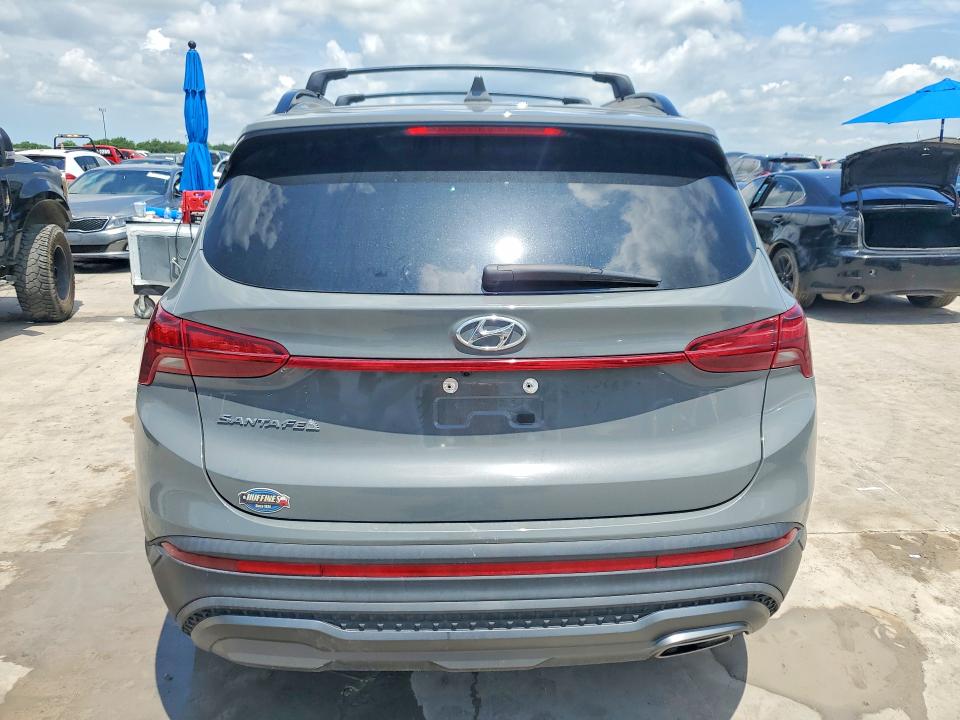 2022 Hyundai Santa fe VIN 5NMS64AJ1NH427281 COPART salvage auction — FRONT END, Tx - Salvage Vehicle Title, sold $7,000 on 2026-07-31 (photo 6)