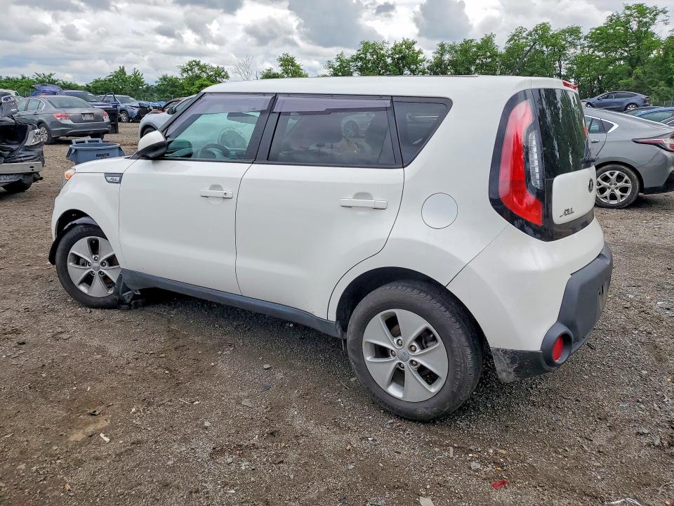 2016 Kia VIN KNDJN2A25G7303990 COPART salvage auction — VANDALISM, Md - Cert Of Salvage > 75% Damage, sold $825 on 2026-07-09 (photo 2)