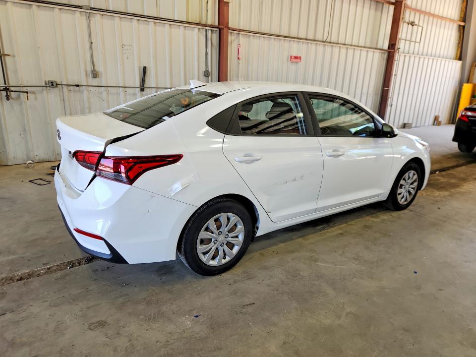 2019 Hyundai Accent VIN 3KPC24A31KE080877 COPART salvage auction — REAR END, Va - Certificate Of Title, sold $1,800 on 2026-07-02 (photo 3)