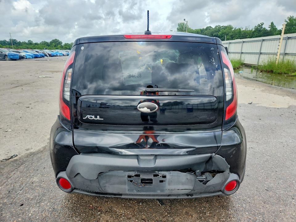 2017 Kia Soul VIN KNDJN2A24H7500764 COPART salvage auction — ROLLOVER, AL - CERT OF TITLE-SALVAGE TITLE, sold $425 on 2026-07-30 (photo 6)