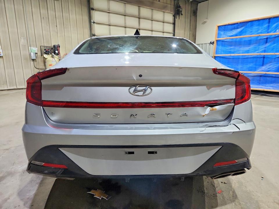 2020 Hyundai Sonata VIN 5NPEF4JA2LH027078 COPART salvage auction — REAR END, Nh - Cert Of Title-Salvage, sold $150 on 2026-07-23 (photo 6)