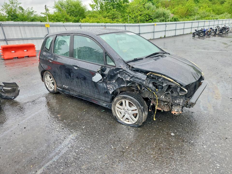 2008 Honda Fit VIN JHMGD37648S054947 COPART salvage auction — FRONT END, Pa - Certificate Of Salvage, sold $175 on 2026-07-28 (photo 4)