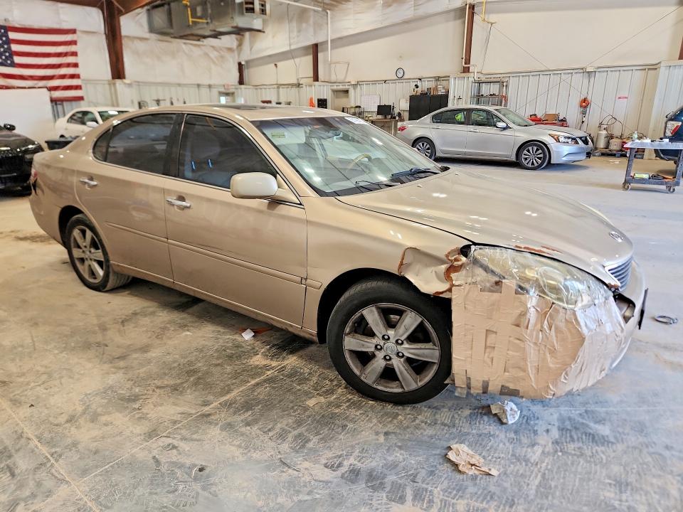 2005 Lexus Es 330 VIN JTHBA30GX55101253 COPART salvage auction — FRONT END, Wi - Certificate Of Title, sold $500 on 2026-07-15 (photo 4)