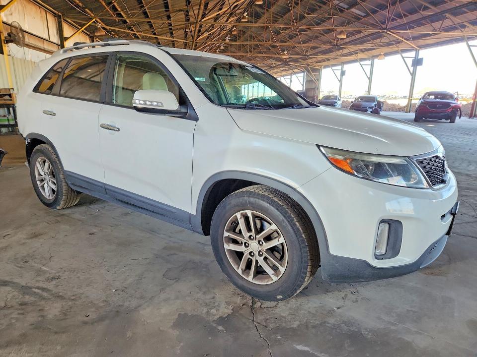 2014 Kia VIN 5XYKT4A63EG517739 COPART salvage auction — REAR END, Az - Cert Of Title - Salvage, sold $3,100 on 2026-07-20 (photo 4)