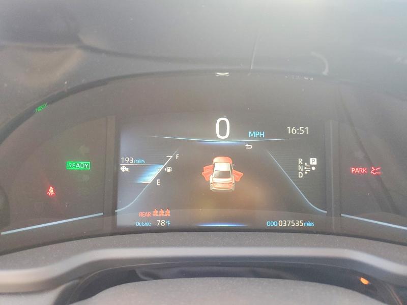 2023 Toyota Mirai VIN JTDAAAAAXPA008755 COPART salvage auction — FRONT END, CA - SALVAGE CERTIFICATE, sold $1,600 on 2026-07-14 (photo 9)