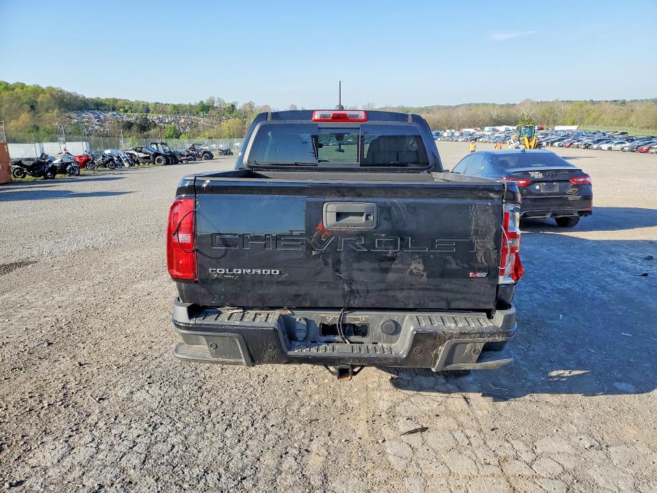 2021 Chevrolet Colorado VIN 1GCGTDENXM1233031 COPART salvage auction — SIDE, Pa - Certificate Of Salvage, sold $6,500 on 2026-07-02 (photo 6)