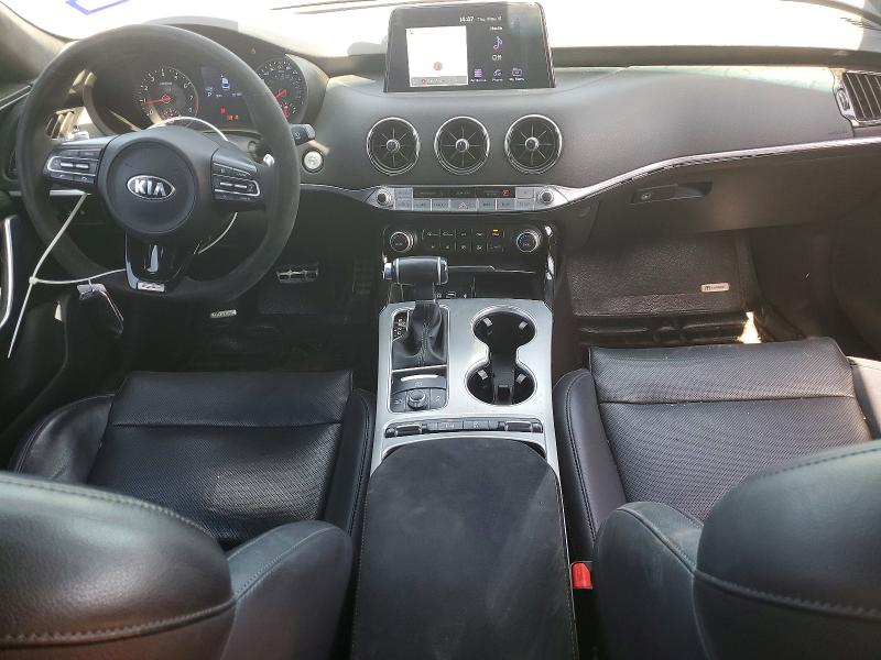 2019 Kia Stinger VIN KNAE35LC9K6071176 COPART salvage auction — SIDE, Tx - Salvage Vehicle Title, sold $5,200 on 2026-07-09 (photo 8)
