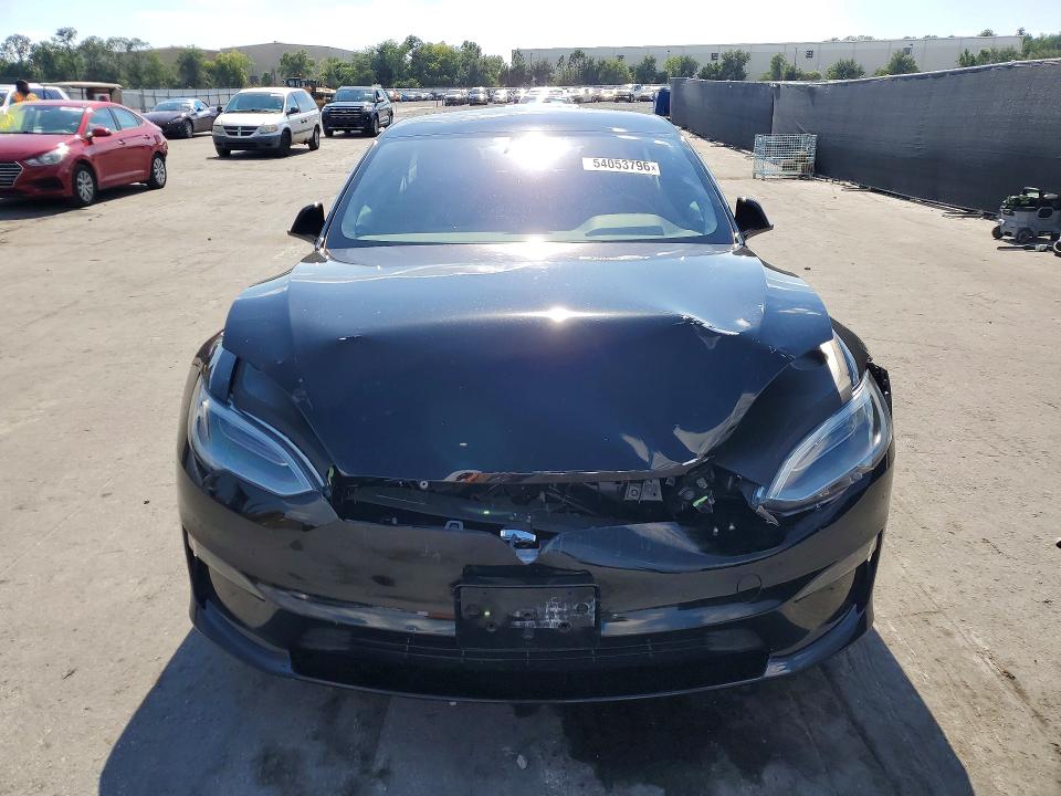 2021 Tesla VIN 5YJSA1E50MF439240 COPART salvage auction — FRONT END, Fl - Cert Of Title Slvg Rebuildable, sold $16,000 on 2026-07-02 (photo 5)
