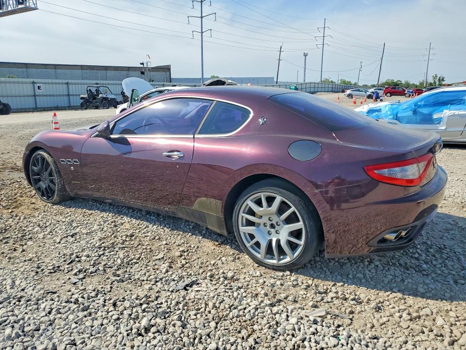 2008 Maserati Granturismo VIN ZAMGJ45A480036379 COPART salvage auction — MINOR DENT/SCRATCHES, Oh - Certificate Of Title (P), sold $5,900 on 2026-07-07 (photo 2)
