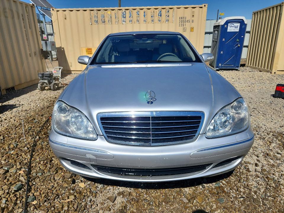 2005 Mercedes-benz S-klasse VIN WDBNG75J85A445520 COPART salvage auction — MINOR DENT/SCRATCHES, Ca - Certificate Of Title, sold $150 on 2026-07-16 (photo 5)