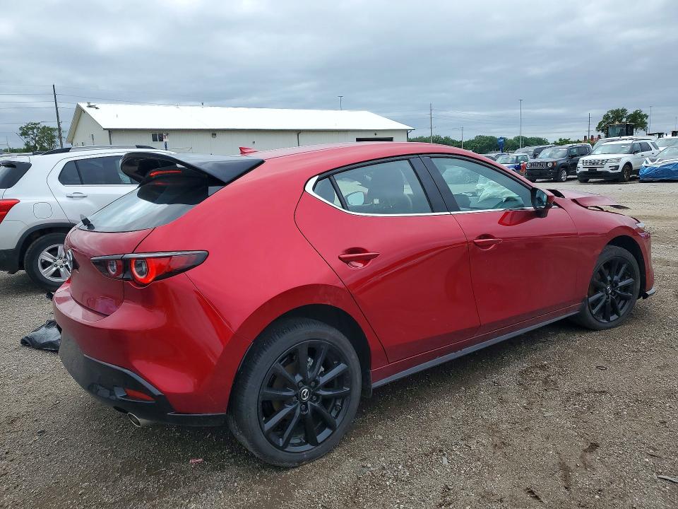 2026 Mazda 3 VIN JM1BPAML6T1859803 COPART salvage auction — FRONT END, Ia - Cert Of Title-Salvage Title, sold $1,900 on 2026-07-06 (photo 3)