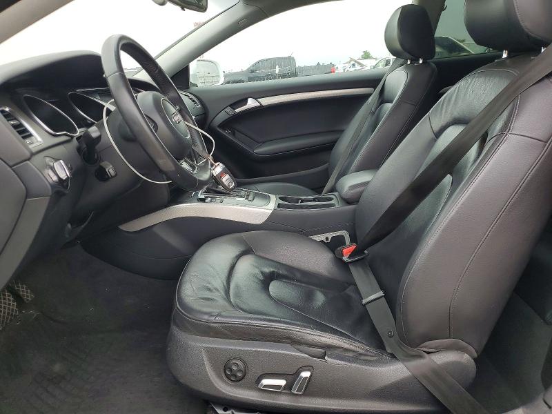 2014 Audi A5 VIN WAUCFAFR5EA021528 COPART salvage auction — FRONT END, Ca - Salvage Certificate, sold $1,050 on 2026-07-06 (photo 7)