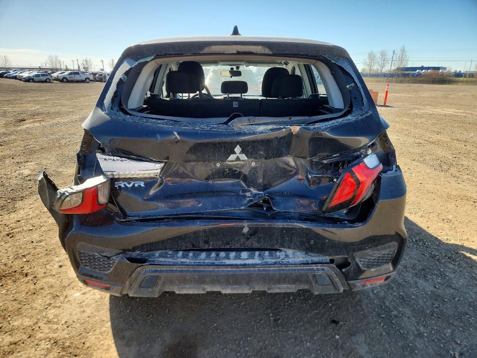 2022 Mitsubishi VIN JA4AHUAU7NU601826 COPART salvage auction — REAR END, Ab - Bos - Salvage, sold $2,050 on 2026-07-21 (photo 6)