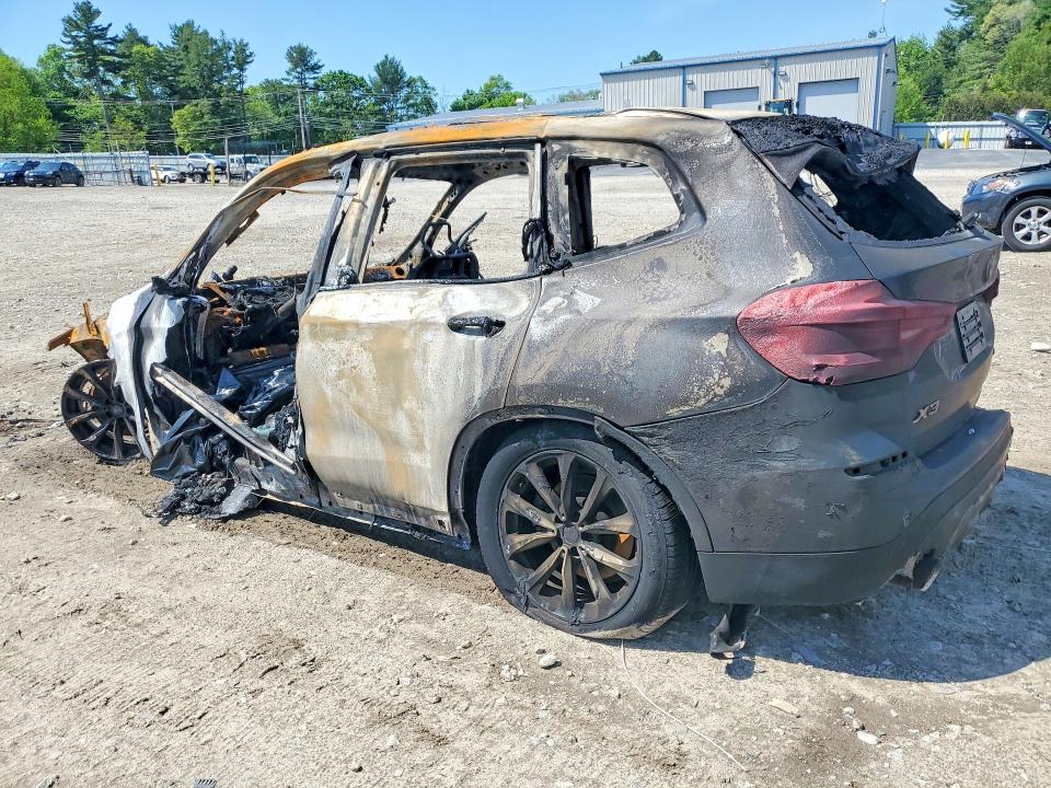 2019 BMW X3 VIN 5UXTR9C55KLD95276 COPART salvage auction — BURN, Ma - Cert Of Title-Salvage, sold $80 on 2026-07-30 (photo 2)