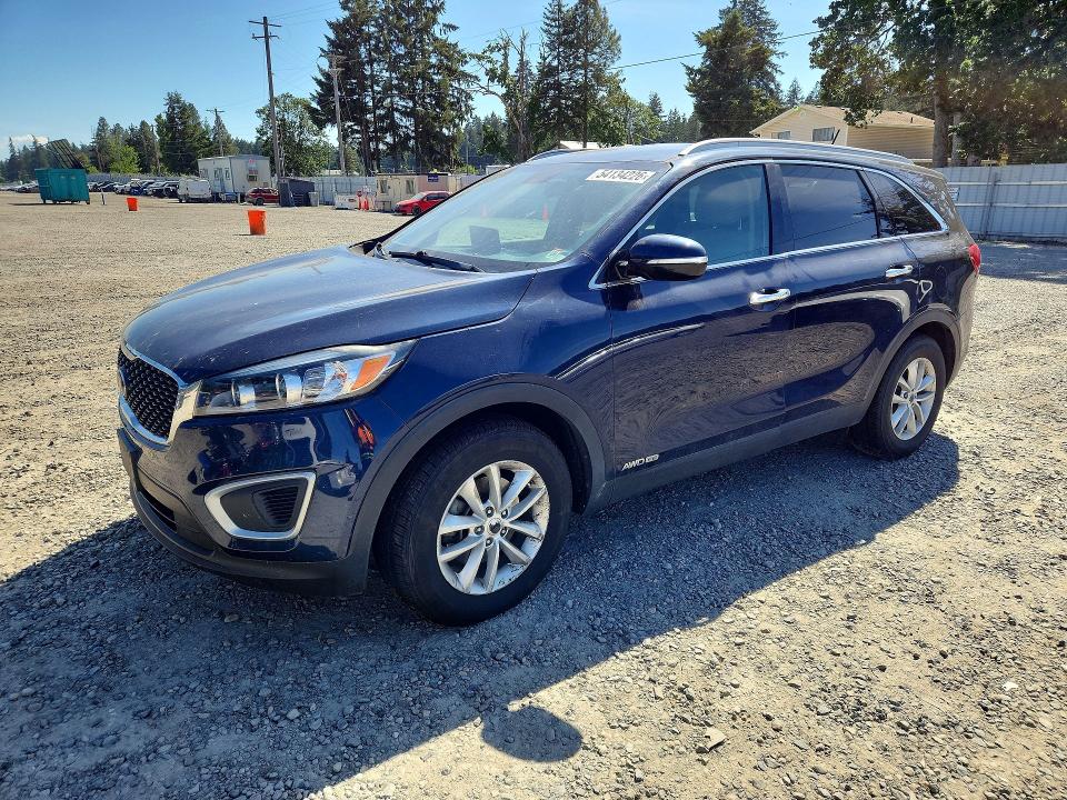 2017 Kia Sorento VIN 5XYPGDA58HG335363 — COPART salvage auction photo