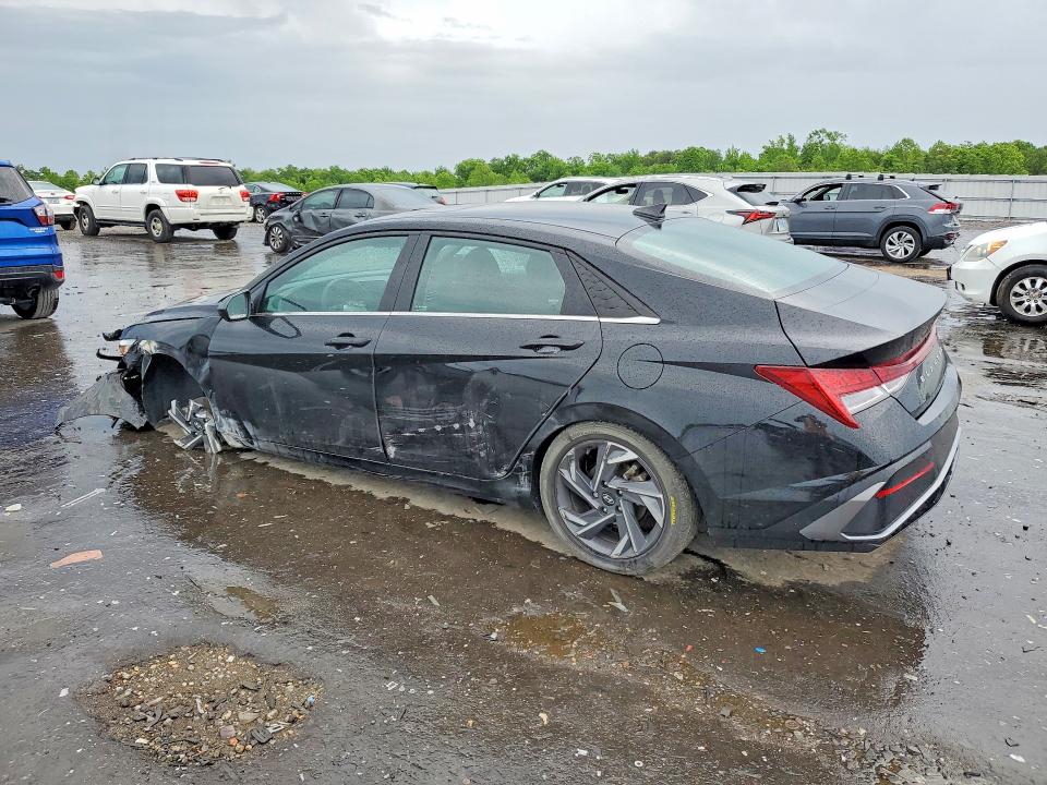2025 Hyundai Elantra VIN KMHLS4DGXSU856905 COPART salvage auction — FRONT END, Va - Cert Of Title - Salvage, sold $4,100 on 2026-07-22 (photo 2)
