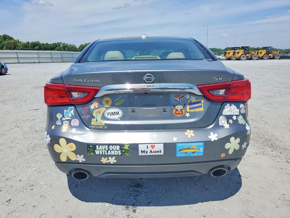 2016 Nissan Maxima VIN 1N4AA6AP9GC423464 COPART salvage auction — SIDE, Nc - Salvage Certificate Of Title, sold $1,750 on 2026-07-22 (photo 6)