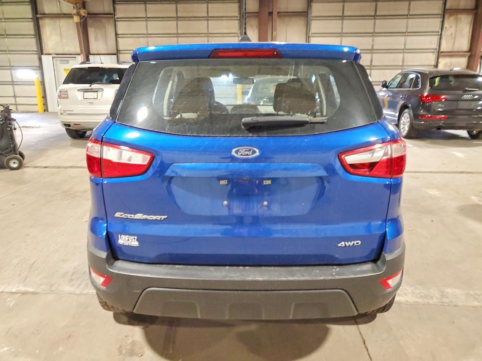 2022 Ford Ecosport VIN MAJ6S3FL3NC468890 COPART salvage auction — FRONT END, Il - Salvage Certificate, sold $150 on 2026-07-22 (photo 6)