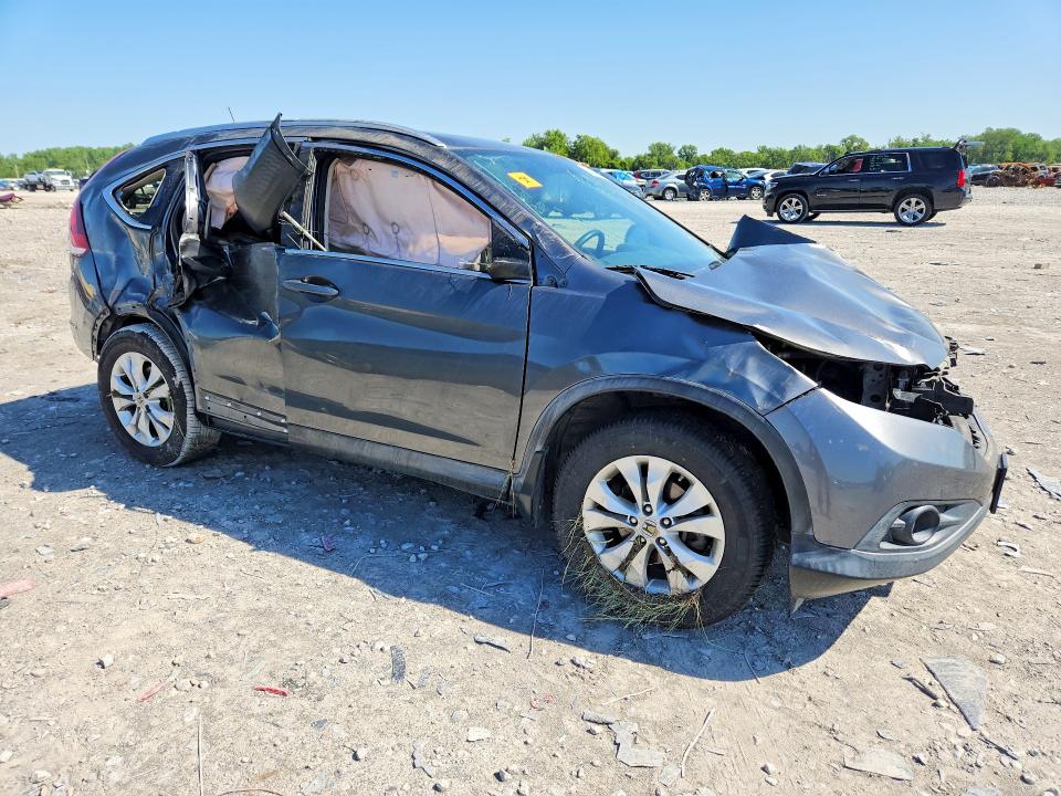 2012 Honda Cr-v VIN JHLRM4H79CC009094 COPART salvage auction — ALL OVER, Il - Salvage Certificate, sold $750 on 2026-07-06 (photo 4)