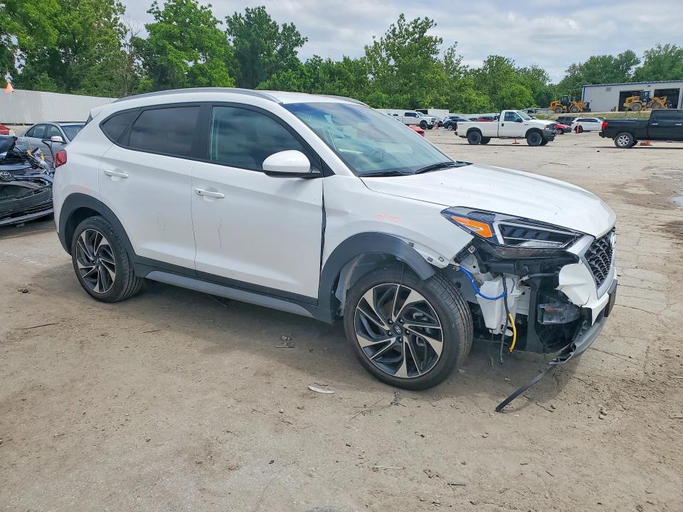 2020 Hyundai Tucson VIN KM8J3CAL5LU183569 COPART salvage auction — FRONT END, Mo - Salvage Certificate Of Title, sold $8,400 on 2026-07-28 (photo 4)