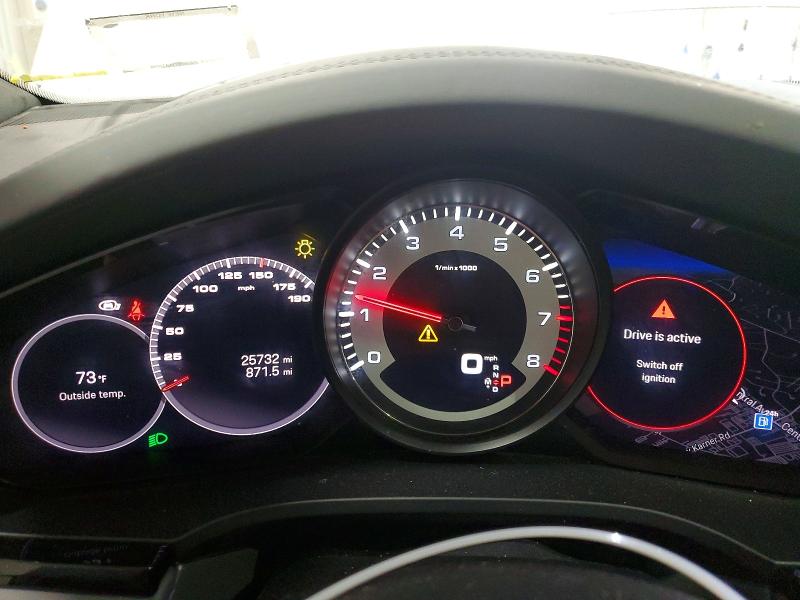 2023 Porsche Cayenne VIN WP1AB2AY1PDA14554 COPART salvage auction — FRONT END, Ny - Mv-907A Salvage Certificate, sold $31,750 on 2026-07-03 (photo 9)