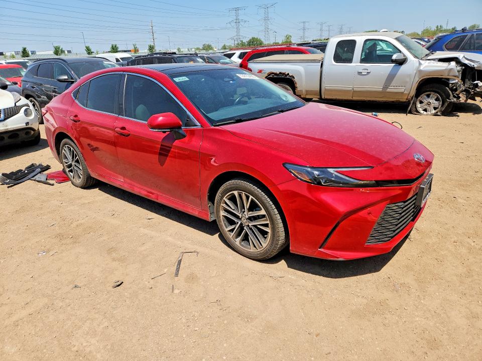 2025 Toyota Camry VIN 4T1DBADK6SU015557 COPART salvage auction — REAR END, Il - Salvage Certificate, sold $12,400 on 2026-07-30 (photo 4)
