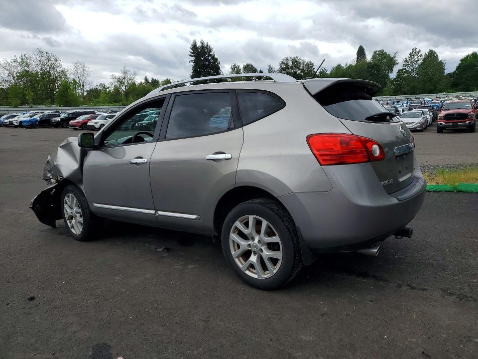 2011 Nissan Rogue VIN JN8AS5MV6BW309915 COPART salvage auction — FRONT END, Or - Salvage Title Certificate, sold $375 on 2026-07-06 (photo 2)