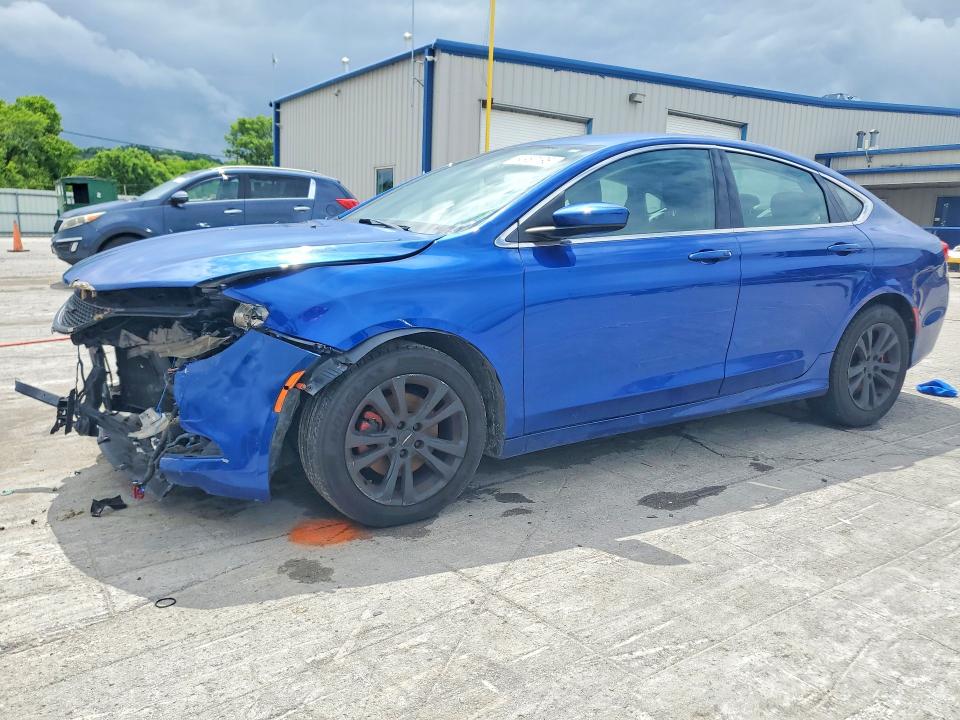 2015 Chrysler 200 VIN 1C3CCCAB0FN714118 COPART salvage auction — FRONT END, Tn - Salvage Certificate, sold $250 on 2026-07-13 (photo 1)