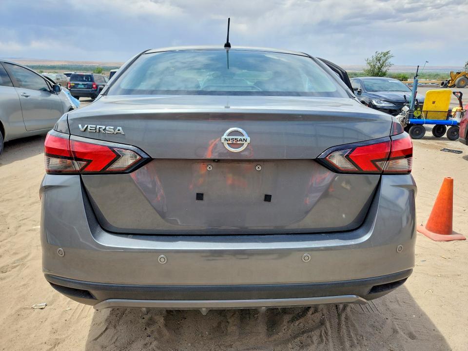 2021 Nissan Versa VIN 3N1CN8BV4ML807493 COPART salvage auction — REAR END, Nm - Cert Of Title-Salvage, sold $450 on 2026-07-02 (photo 6)