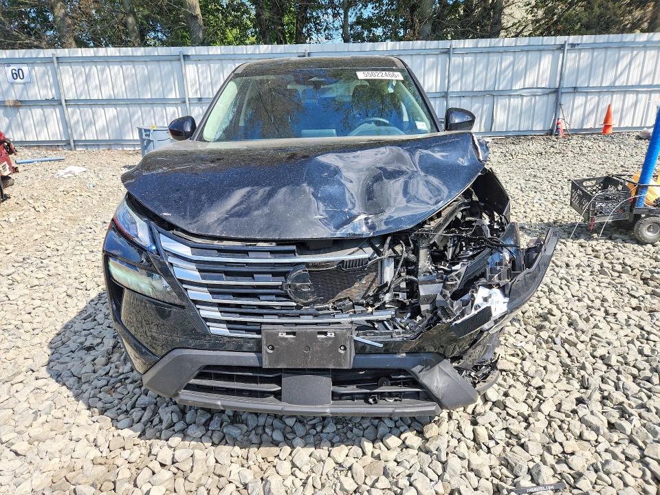 2025 Nissan Rogue VIN JN8BT3BB5SW144454 COPART salvage auction — FRONT END, Nj - Cert Of Title-Salvage, sold $3,750 on 2026-07-15 (photo 5)