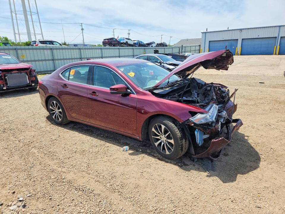 2015 Acura Tlx VIN 19UUB1F56FA003915 COPART salvage auction — FRONT END, Il - Salvage Certificate, sold $575 on 2026-07-10 (photo 4)