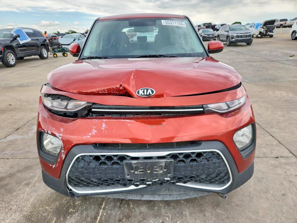 2021 Kia Soul VIN KNDJ23AU7M7768153 COPART salvage auction — REAR END, Tx - Salvage Vehicle Title, sold $2,600 on 2026-07-08 (photo 5)