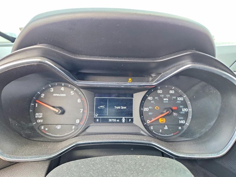 2022 Chevrolet Trailblazer VIN KL79MPS20NB100501 COPART salvage auction — HAIL, Mo - Certificate Of Title, sold $8,700 on 2026-07-13 (photo 9)
