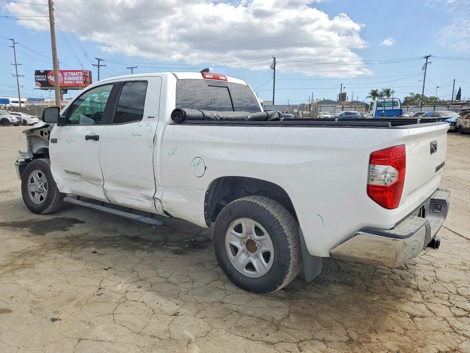 2020 Toyota Tundra VIN 5TFRY5F18LX261532 COPART salvage auction — FRONT END, Ca - Salvage Certificate, sold $10,800 on 2026-07-02 (photo 2)