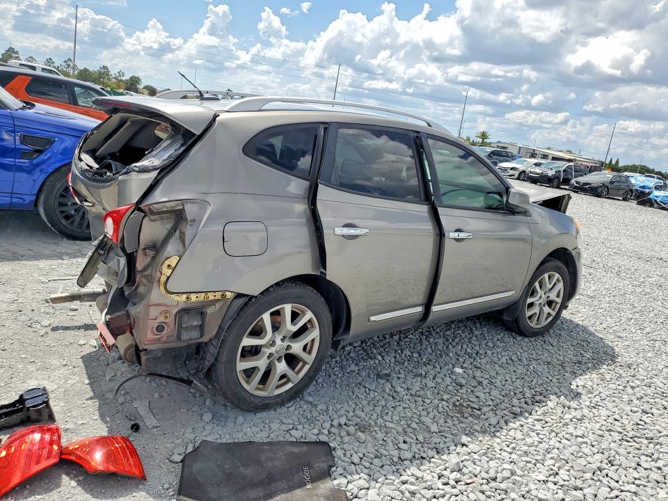 2012 Nissan Rogue VIN JN8AS5MT6CW262742 COPART salvage auction — REAR END, Fl - Certificate Of Destruction, sold $375 on 2026-07-07 (photo 3)